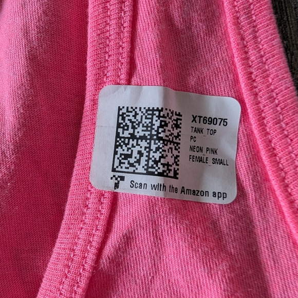 UFO Graphic Pink Tank Top Size Small NWT - Picture 8 of 12